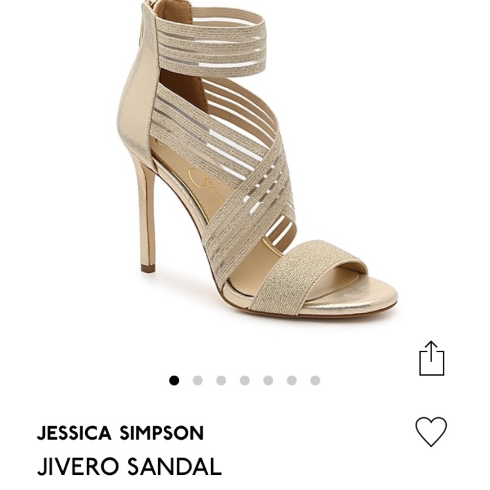 Jessica Simpson Jivero Sandal - Gold